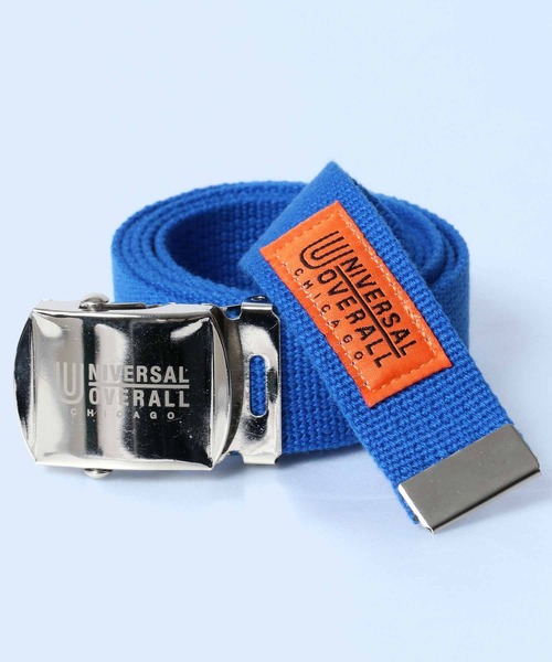 UNIVERSAL OVERALL（ユニバーサルオーバーオール）の「【UNIVERSAL OVERALL】 日本製GIベルト ガチャベルト（ベルト・メンズ・ライトグレー/ブラック/ネイビー/レッド/オフホワイト/ピンク/イエロー/ブルー/グリーン/キャメル・FREE）」の7枚目の写真