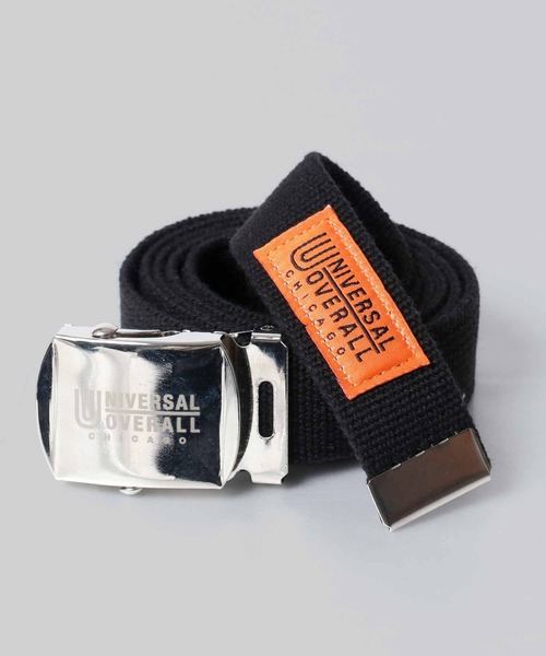 UNIVERSAL OVERALL（ユニバーサルオーバーオール）の「【UNIVERSAL OVERALL】 日本製GIベルト ガチャベルト（ベルト・メンズ・ライトグレー/ブラック/ネイビー/レッド/オフホワイト/ピンク/イエロー/ブルー/グリーン/キャメル・FREE）」の3枚目の写真