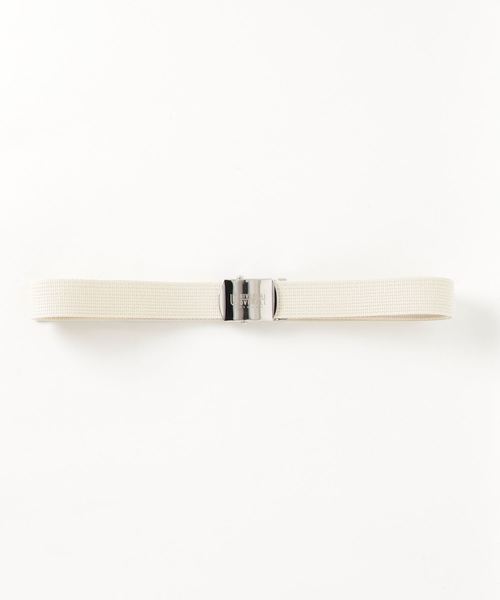 UNIVERSAL OVERALL（ユニバーサルオーバーオール）の「【UNIVERSAL OVERALL】 日本製GIベルト ガチャベルト（ベルト・メンズ・ライトグレー/ブラック/ネイビー/レッド/オフホワイト/ピンク/イエロー/ブルー/グリーン/キャメル・FREE）」の21枚目の写真