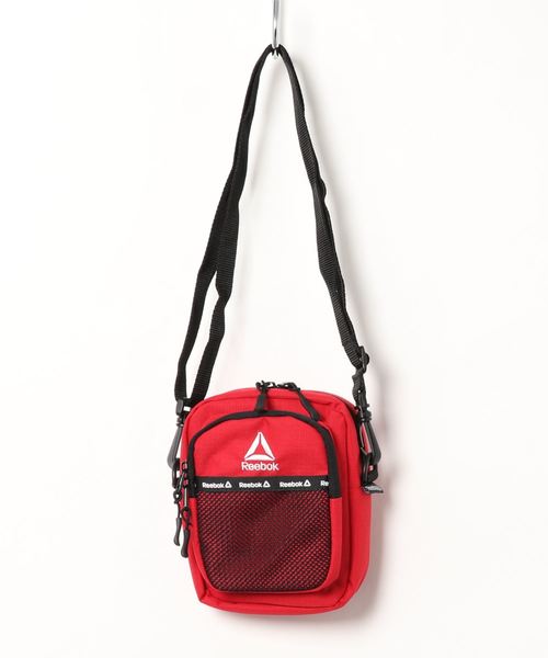 Reebok（リーボック）の「【Reebok/リ－ボック】ミニショルダーバッグ（ショルダーバッグ・メンズ・ブラック/レッド/ホワイト/ブラック×イエロー・FREE）」の4枚目の写真