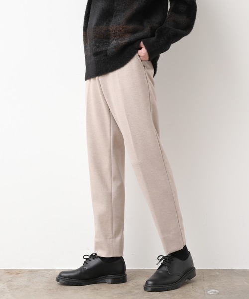 JUNRED(ジュンレッド)の「【暖かくなめらかボトム】エアリーストレッチフラノスリムパンツ(その他パンツ・メンズ・ダークブラウン/ベージュ/チャコールグレー/ベージュ系その他・LL/S/M/L)」の4枚目の写真