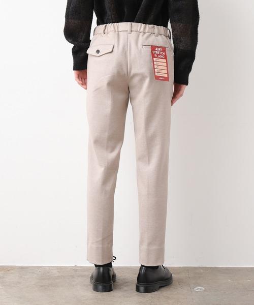 JUNRED(ジュンレッド)の「【暖かくなめらかボトム】エアリーストレッチフラノスリムパンツ(その他パンツ・メンズ・ダークブラウン/ベージュ/チャコールグレー/ベージュ系その他・LL/S/M/L)」の12枚目の写真