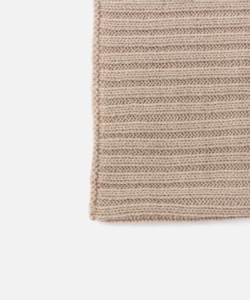 AZUL by moussy(アズールバイマウジー)の「RIB SNOOD/リブスヌード(マフラー・レディース・ブラック/ベージュ/杢グレー・FREE)」の10枚目の写真