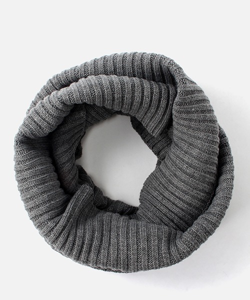 AZUL by moussy(アズールバイマウジー)の「RIB SNOOD/リブスヌード(マフラー・レディース・ブラック/ベージュ/杢グレー・FREE)」の16枚目の写真