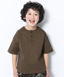 devirock | ビッグプルオーバー5分袖シャツ(シャツ/ブラウス)