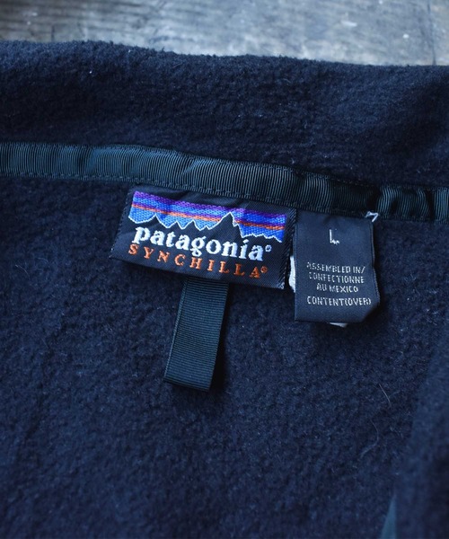 patagonia（パタゴニア）の「【ヴィンテージ古着】Patagonia/パタゴニア シンチラ フリーススナップT（ジャージ・メンズ・ブラック・LARGE）」の6枚目の写真