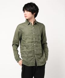 BACK NUMBER | 【BACK NUMBER】リネンレギュラーシャツ(シャツ/ブラウス)