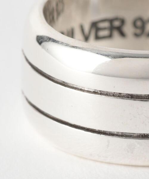 Maple(メープル)の「<MAPLE> LINE RING/リング(リング・メンズ・シルバー・7/9/6)」の4枚目の写真