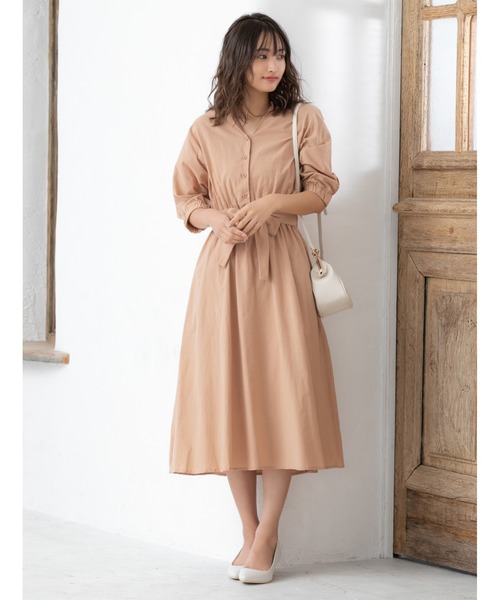 リネンライクフレアロングワンピース ワンピース Fifth フィフス のファッション通販 Zozotown