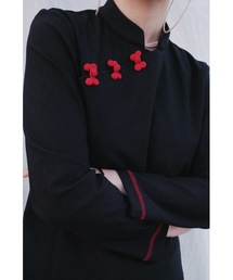 明天好好（ミンテンハオハオ）の「Ming-Teng Blouse（Tシャツ 