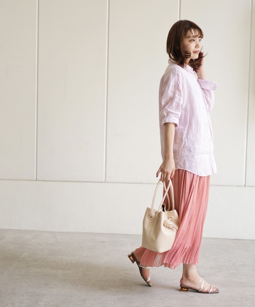 SESTO（セスト）の「クリアヒール×PVC素材のメニーストラップローヒールサンダル（サンダル・レディース・ブラウン/アイボリー/ブラック×ゴールド/グレイッシュベージュ/パイソン・LL/3L/S/M/L）」の22枚目の写真