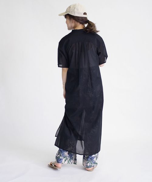 SHIPS（シップス）の「アキハボイル2WAYワンピース◇（ワンピース・レディース・ブラック/オフホワイト/ピンク・ONE SIZE）」の14枚目の写真