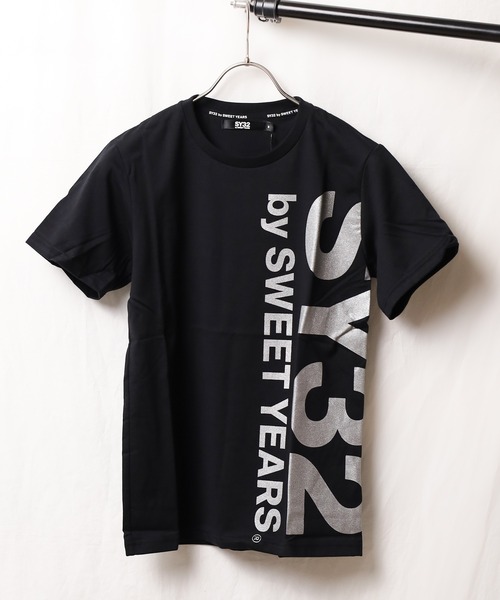 【セール】/SY32 by SWEET YEARS/VERTICAL LOGO TEE（Tシャツ/カットソー）｜NO WAY（ノーウェイ）