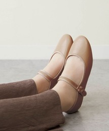 ふわカル ストラップ メリージェーンシューズ