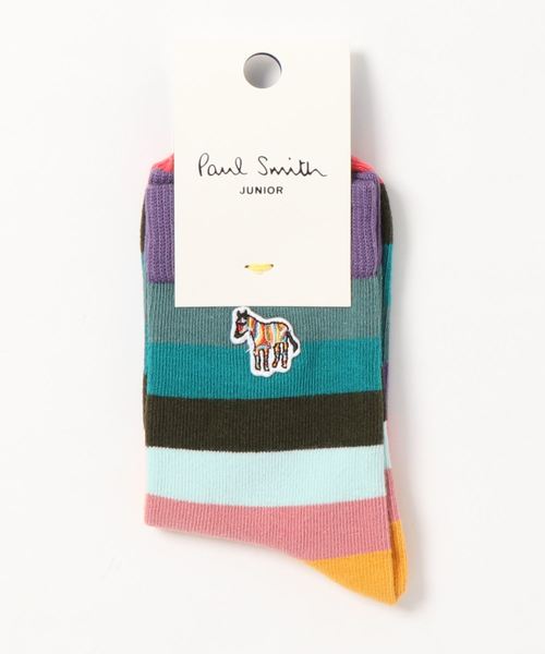 Paul Smith ポールスミス の Paul Smith Junior ストライプ ソックス ジュニア cm 23cm ソックス 靴下 Wear