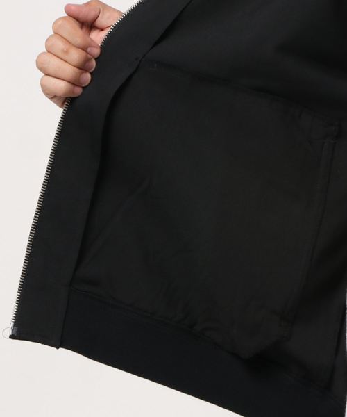 JUNRED（ジュンレッド）の「TRラグランリブブルゾン（ブルゾン・メンズ・ベージュ/ブラック・L/LL/M）」の5枚目の写真