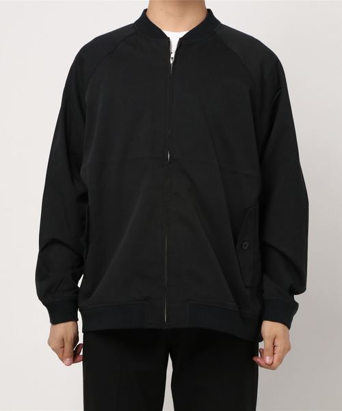 JUNRED（ジュンレッド）の「TRラグランリブブルゾン（ブルゾン・メンズ・ベージュ/ブラック・L/LL/M）」の6枚目の写真