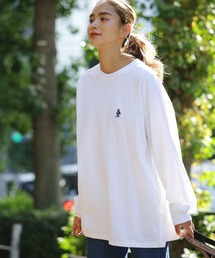 FREAK'S STORE | 【ユニセックスでオススメ！】スケートベア LONG SLEEVE TEE / ビッグシルエット 長袖Tシャツ(Tシャツ/カットソー)
