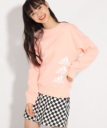 Adidas アディダスのスウェット ピンク 桃色系 長袖 通販 Zozotown