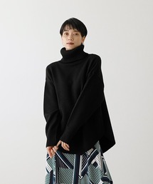 BIG TURTLE KNIT TOPS／ビッグタートルニットトップス