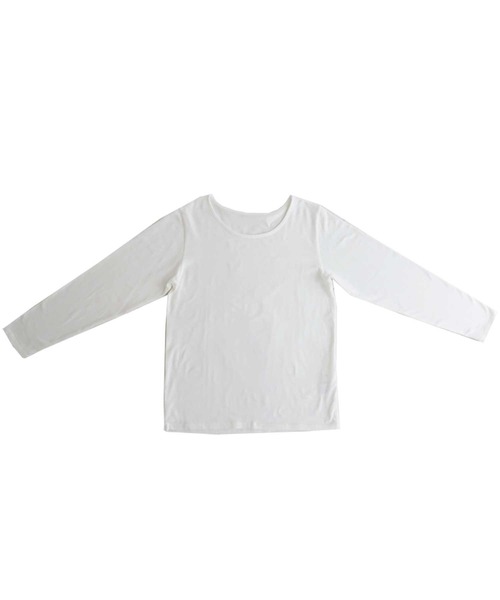 antiqua(アンティカ)の「マジックコットンTシャツ(Tシャツ/カットソー・レディース・ブラック/オフホワイト・M/L/XL)」の19枚目の写真