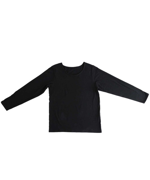 antiqua(アンティカ)の「マジックコットンTシャツ(Tシャツ/カットソー・レディース・ブラック/オフホワイト・M/L/XL)」の20枚目の写真