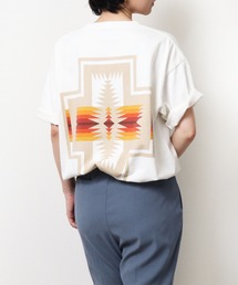 PENDLETON | GO OUT 2021年 5月号p.56掲載 【 PENDLETON / ペンドルトン 】 UNISEX　Back Print Tee / バックプリント ポケット半袖 Tシャツ ポケT(Tシャツ/カットソー)
