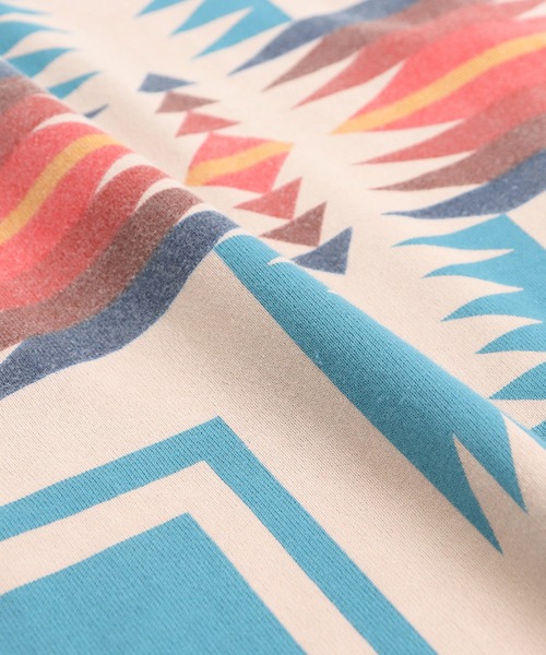 PENDLETON(ペンドルトン)の「【 PENDLETON / ペンドルトン 】 UNISEX Back Print Tee / バックプリント ポケット半袖 Tシャツ ポケT(Tシャツ/カットソー・メンズ・ブラック/ベージュ/グレー/オフホワイト/ターコイズブルー・MEDIUM/LARGE)」の8枚目の写真