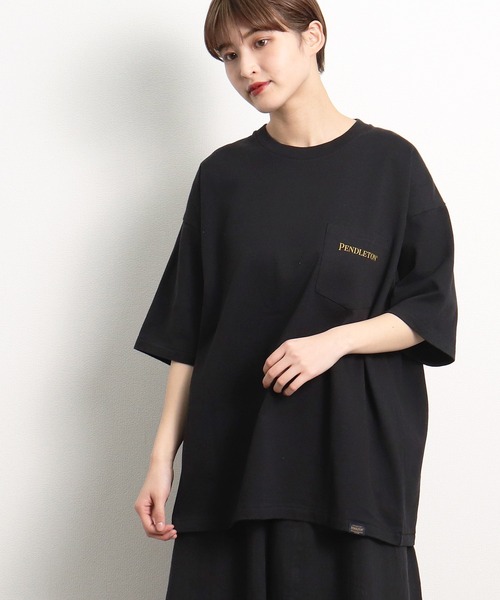 PENDLETON(ペンドルトン)の「【 PENDLETON / ペンドルトン 】 UNISEX Back Print Tee / バックプリント ポケット半袖 Tシャツ ポケT(Tシャツ/カットソー・メンズ・ブラック/ベージュ/グレー/オフホワイト/ターコイズブルー・MEDIUM/LARGE)」の14枚目の写真
