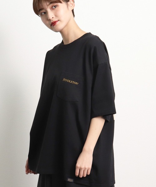 PENDLETON(ペンドルトン)の「【 PENDLETON / ペンドルトン 】 UNISEX Back Print Tee / バックプリント ポケット半袖 Tシャツ ポケT(Tシャツ/カットソー・メンズ・ブラック/ベージュ/グレー/オフホワイト/ターコイズブルー・MEDIUM/LARGE)」の17枚目の写真