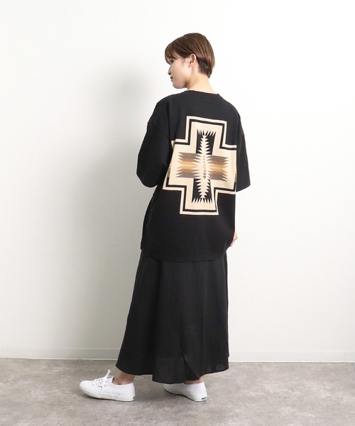 PENDLETON(ペンドルトン)の「【 PENDLETON / ペンドルトン 】 UNISEX Back Print Tee / バックプリント ポケット半袖 Tシャツ ポケT(Tシャツ/カットソー・メンズ・ブラック/ベージュ/グレー/オフホワイト/ターコイズブルー・MEDIUM/LARGE)」の22枚目の写真