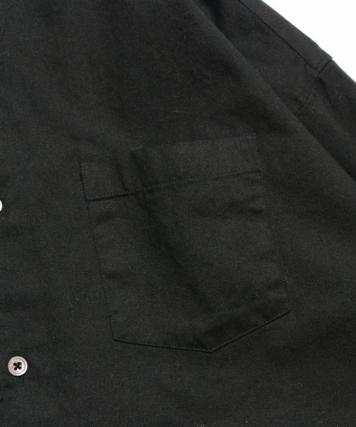 Audience（オーディエンス）の「6オンス OXフォード バンドカラー L/S ボクシーシャツ（シャツ/ブラウス・メンズ・ホワイト/ブラック・M/L）」の10枚目の写真