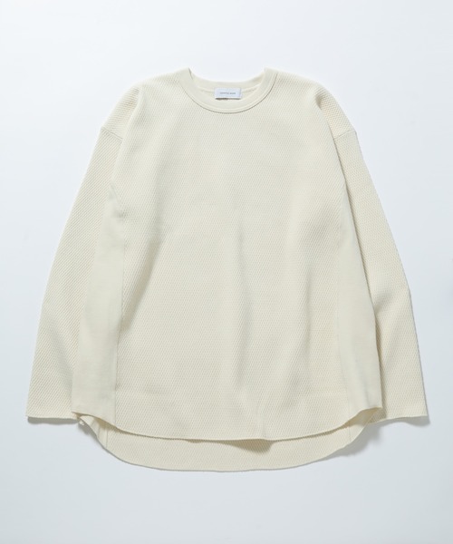 ADAM ET ROPE'（アダムエロペ）の「ヘビーウェイトサーマル（ニット/セーター・メンズ・キナリ/ネイビー・S/M/L）」の10枚目の写真