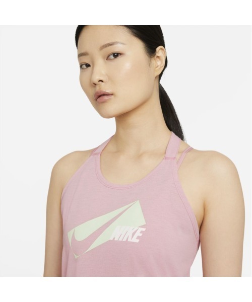 NIKE(ナイキ)の「ナイキ NIKE ナイキ ウィメンズ ELASTIKA ハイブリッド GRX タンク トップ(タンクトップ・レディース・ピンク/ブラック・L/M/S)」の7枚目の写真