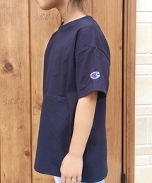 Champion（チャンピオン）の「champion/チャンピオン Youth Short Sleeve Tagless T-Shirt コットン 半袖Tシャツ/無地T キッズ（Tシャツ/カットソー・キッズ）」