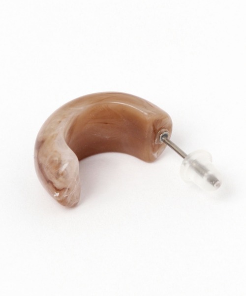 niko and...(ニコアンド)の「セットメタルピアス(ピアス(両耳用)・レディース・ブラウン/その他/アイボリー・0)」の8枚目の写真