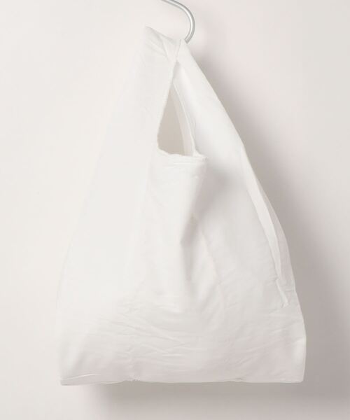 POST GENERAL（ポストジェネラル）の「POST GENERAL コンビニバッグ（エコバッグ/サブバッグ・メンズ・ホワイト・FREE）」の9枚目の写真