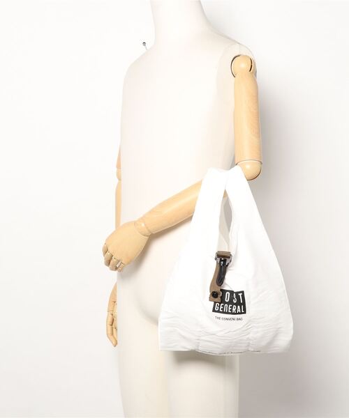 POST GENERAL（ポストジェネラル）の「POST GENERAL コンビニバッグ（エコバッグ/サブバッグ・メンズ・ホワイト・FREE）」の7枚目の写真