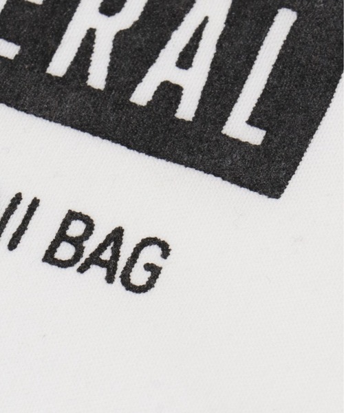 POST GENERAL（ポストジェネラル）の「POST GENERAL コンビニバッグ（エコバッグ/サブバッグ・メンズ・ホワイト・FREE）」の5枚目の写真