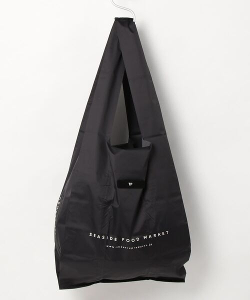 PUAL CE CIN（ピュアルセシン）の「THEATRE PRODUCTS／シアタープロダクツ　マルシェバッグ／エコバッグ（エコバッグ/サブバッグ・レディース・ブラック/ホワイト/イエロー・FREE）」の3枚目の写真