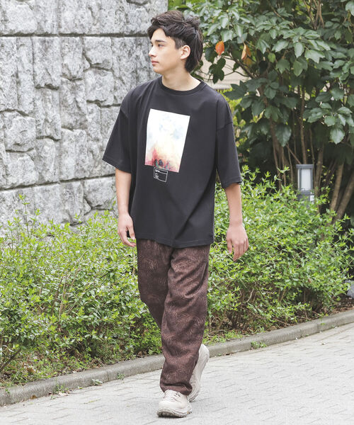 BeAMS DOT（ビームスドット）の「【WEB限定】BeAMS DOT / Redon PEGASUS Tシャツ（Tシャツ/カットソー・メンズ・ブラック/ホワイト・MEDIUM/LARGE）」の3枚目の写真