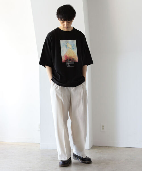 BeAMS DOT（ビームスドット）の「【WEB限定】BeAMS DOT / Redon PEGASUS Tシャツ（Tシャツ/カットソー・メンズ・ブラック/ホワイト・MEDIUM/LARGE）」の7枚目の写真