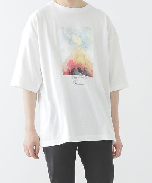 BeAMS DOT（ビームスドット）の「【WEB限定】BeAMS DOT / Redon PEGASUS Tシャツ（Tシャツ/カットソー・メンズ・ブラック/ホワイト・MEDIUM/LARGE）」の13枚目の写真