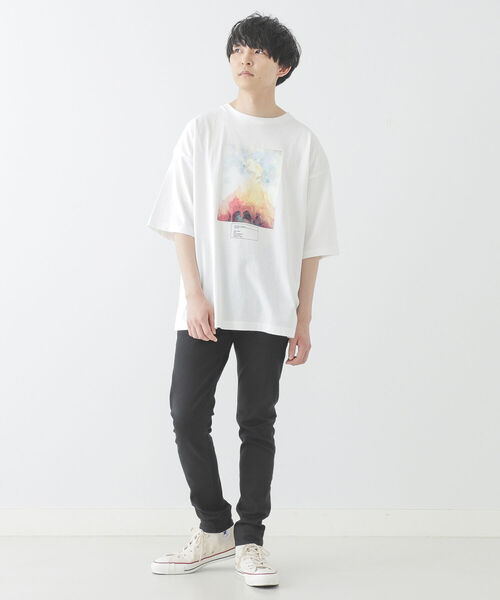 BeAMS DOT（ビームスドット）の「【WEB限定】BeAMS DOT / Redon PEGASUS Tシャツ（Tシャツ/カットソー・メンズ・ブラック/ホワイト・MEDIUM/LARGE）」の14枚目の写真