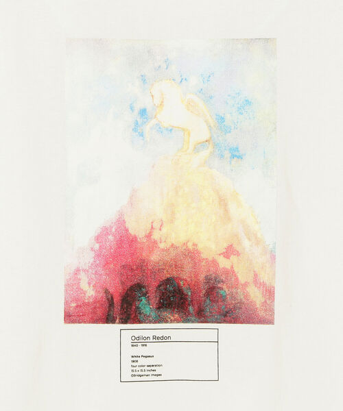 BeAMS DOT（ビームスドット）の「【WEB限定】BeAMS DOT / Redon PEGASUS Tシャツ（Tシャツ/カットソー・メンズ・ブラック/ホワイト・MEDIUM/LARGE）」の18枚目の写真