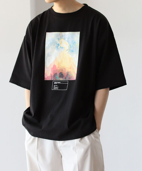 BeAMS DOT（ビームスドット）の「【WEB限定】BeAMS DOT / Redon PEGASUS Tシャツ（Tシャツ/カットソー・メンズ・ブラック/ホワイト・MEDIUM/LARGE）」の2枚目の写真