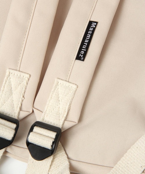 ALAND（エーランド）の「Masmarulez／Basic backpack 2945787（バックパック/リュック・レディース・ブラック/ベージュ・0）」の6枚目の写真