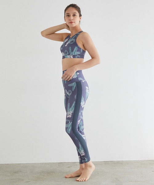 ALEXIA STAM(アリシアスタン)の「【ALEXIA STAM×NERGY】水陸両用 フラワープリントスポーツレギンス(レギンス/スパッツ・レディース・グレー/ベージュ・M/S/L)」の13枚目の写真