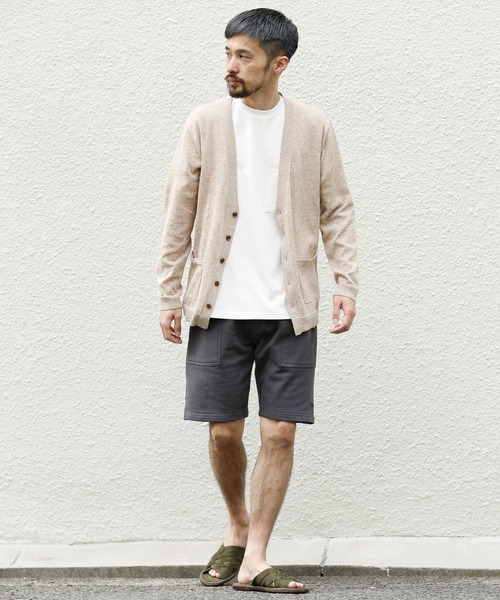 URBAN RESEARCH Sonny Label（アーバンリサーチサニーレーベル）の「リネン混ウォッシャブルサマーカーディガン（カーディガン/ボレロ・メンズ・ベージュ/オレンジ/ネイビー/グレー・LARGE/MEDIUM）」の12枚目の写真