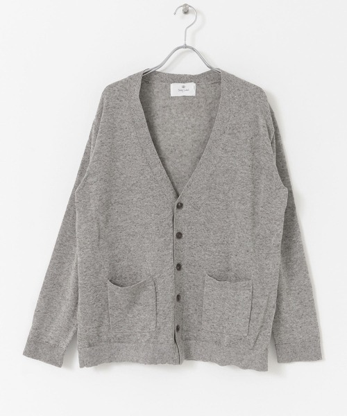 URBAN RESEARCH Sonny Label（アーバンリサーチサニーレーベル）の「リネン混ウォッシャブルサマーカーディガン（カーディガン/ボレロ・メンズ・ベージュ/オレンジ/ネイビー/グレー・LARGE/MEDIUM）」の21枚目の写真